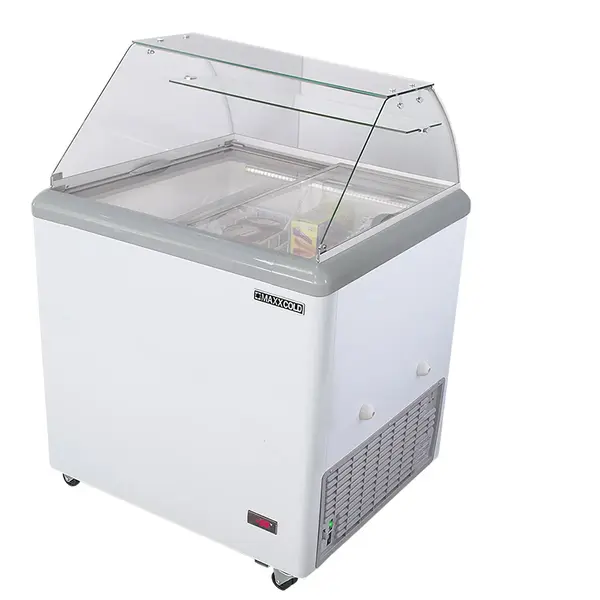 Maxx Cold MXDC-4 White Ice Cream Dipping Cabinet