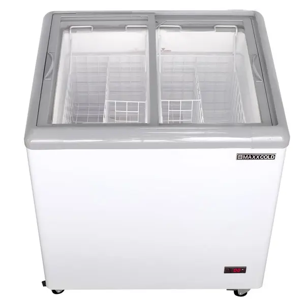 Maxximum Maxx Cold MXF31F 31-Inch Wide Mobile Ice Cream Display Freezer
