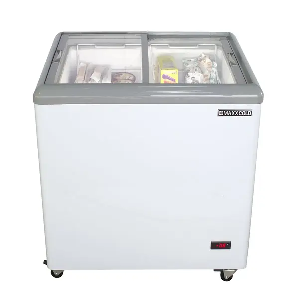 Maxx Cold MXF31F 31-Inch Wide Mobile Ice Cream Display Freezer