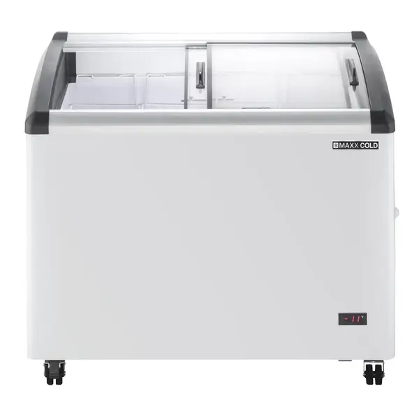 Maxx Cold MXF40CHC-4 4-Basket Glass Display Chest Freezer Merchandiser