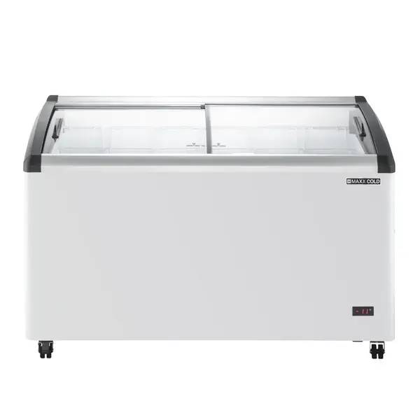 Maxximum Maxx Cold MXF54CHC-6 6-Basket Glass Display Chest Freezer Merchandiser