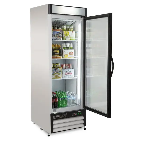Maxx Cold MXM1-23RHC Merchandiser Refrigerator, Free Standing
