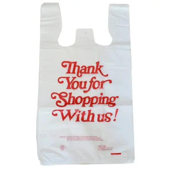 - 1/6NWTYW 1/6 White Nonwoven Thank You Reusable, 100/CS