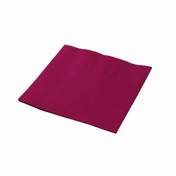 CLOSEOUT - 9.5x9.5-Inch 3 Ply Merlot Paper Beverage Napkin, 800/CS