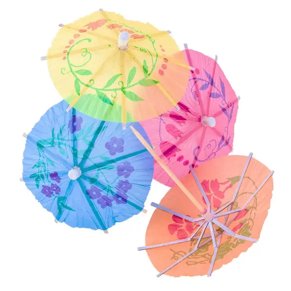 - 21010 3.9-Inch Cocktail Parasol Picks, 144-Piece Pack