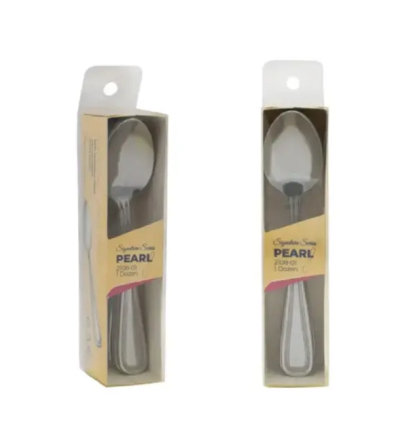 - 2108-01, 6-Inch Pearl Teaspoon 18/0 Stainless Steel, DZ