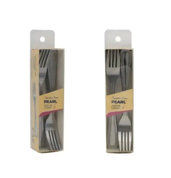 - 2108-06. 6.12-Inch Pearl Salad Fork 18/0 Stainless Steel, DZ
