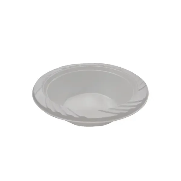 - 237, 12 Oz White Round Plastic Dinner Bowl, 800/CS (Discontinued)