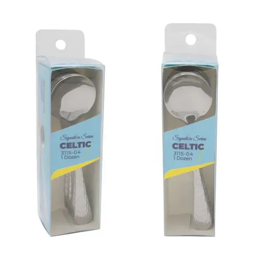 - 3115-04, 6 Inch 18/0 Stainless Steel Heavy Duty Bouillon Spoon, DZ