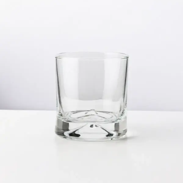 Crisa 6758, 8.2 Oz (243 ml) Old Fashioned Clear Pedrada Glass, 24/CS