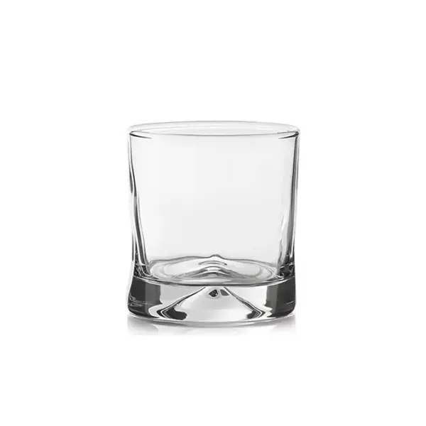 Crisa 6758, 8.2 Oz (243 ml) Old Fashioned Clear Pedrada Glass, 24/CS