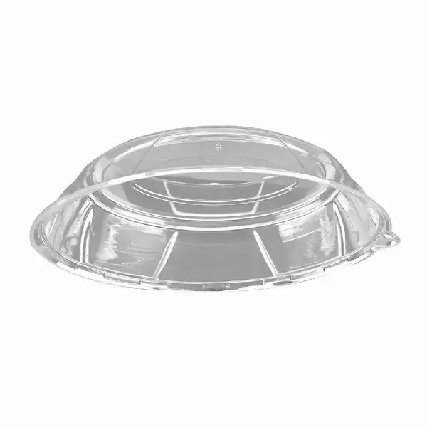 - CLOSEOUT - Douglas Stephen 9511-L, 11x16-Inch Clear Oval Dome PET Lid for 1116RB Tray, 50/CS