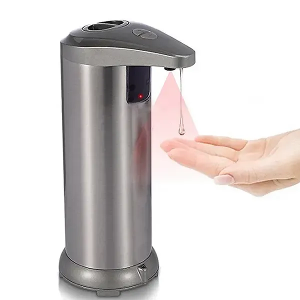 - ASD280SS 280 ml (9.5 Oz) Automatic Countertop S/S Bulk Gel Hand Soap Dispenser, EA