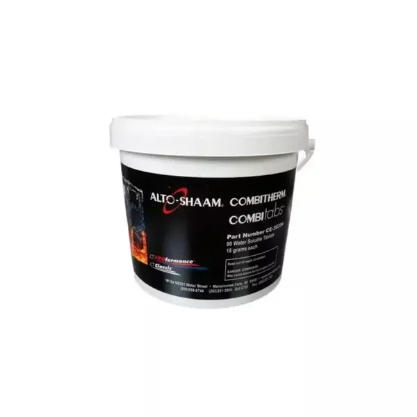 - Alto-Shaam CE-36354, 75 Gram Cleaning Tabs for Combitherm Ovens, 90/CS