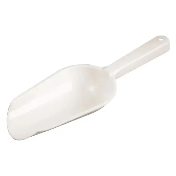 - CR-849W, 8 Oz Polyethylene Round Bowl Scoop