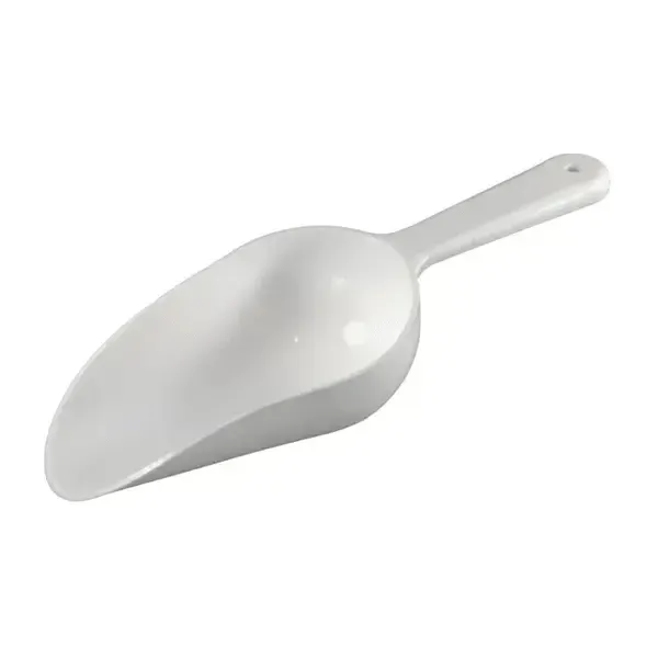 - CR-854W, 4 Oz Polyethylene Round Bowl Scoop