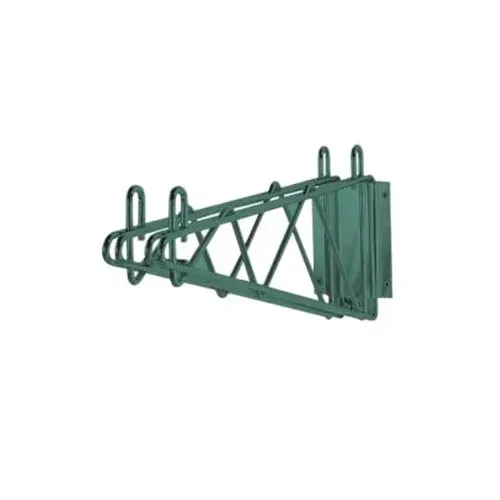- DB-14GN, 14-Inch Green Epoxy Wire Double Wall Bracket