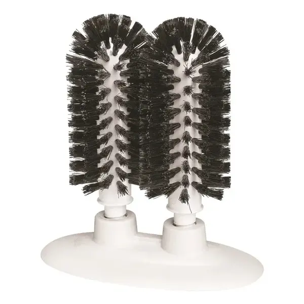 - GWM-200, Bar Maid 2 Brush Manual Glass Washer with Suction Cup Base