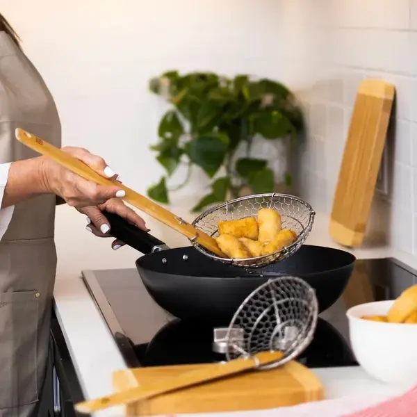 J30-0037, 7-Inch Joyce Chen Stainless Steel Spider Strainer