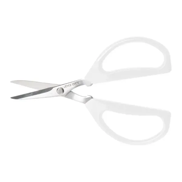 - J51-0620, 6.3-Inch Joyce Chen Original Unlimited Kitchen Scissors with White Handles