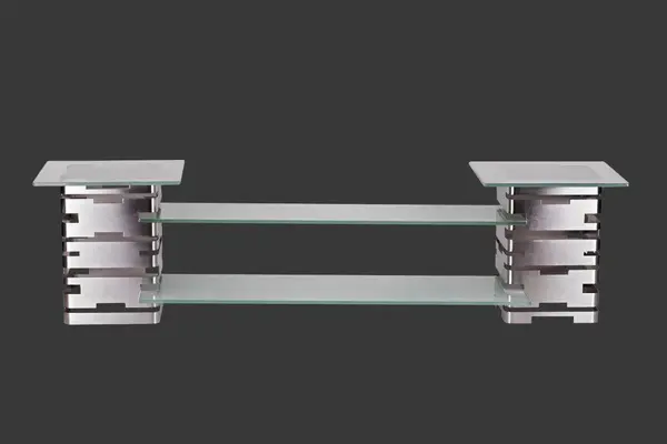 PWB4-2030S, 7.87-Inch Square Buffet Riser, Stainless Steel