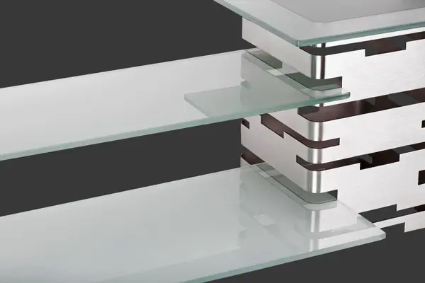 PWB4-2530W, 9.84-Inch Square Buffet Riser, White Powder Coated Steel