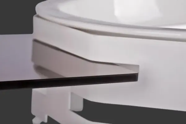 PWB8-4015W 15.75-Inch Octagon Buffet Riser, White Powder Coated Steel