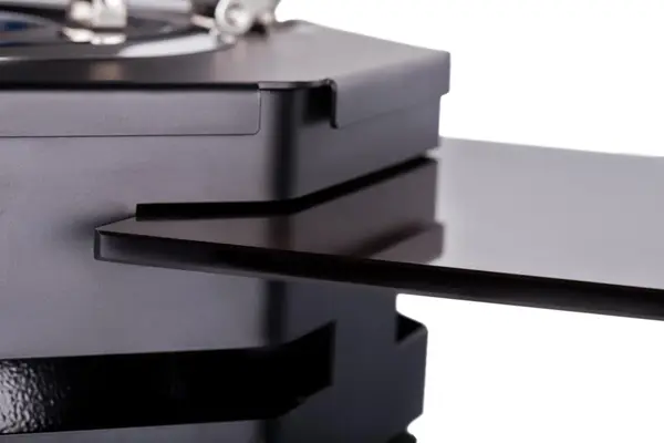 PWBA8-403B, Octagon Buffet Riser with an Adaptor for Soup Kettle, Black Powder Coated Steel