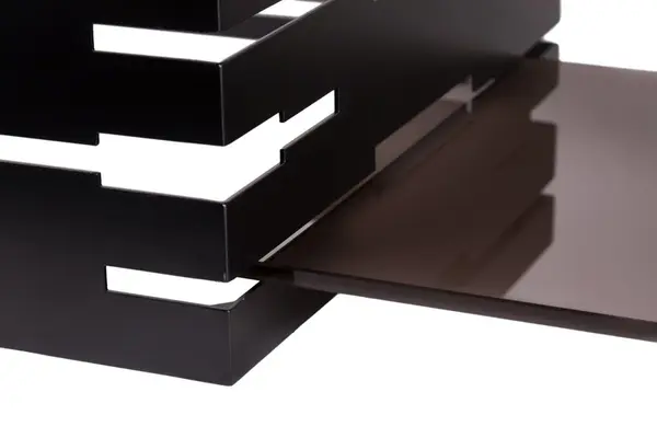 PWBWP-GN1-1B, Buffet Riser for Full Size Water Pan, Black Powder Coated Steel