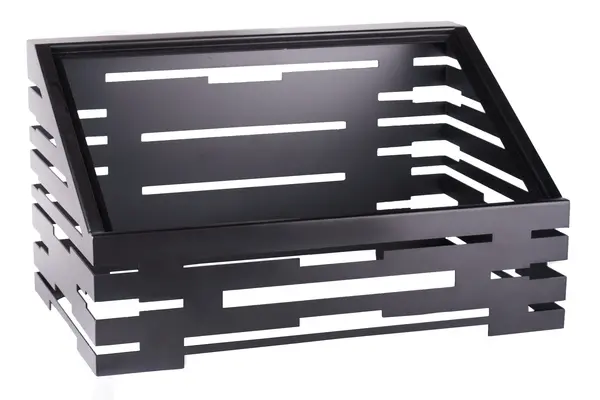 - PWC-GN1-1B, Silverware Base, Black Powder Coated Steel