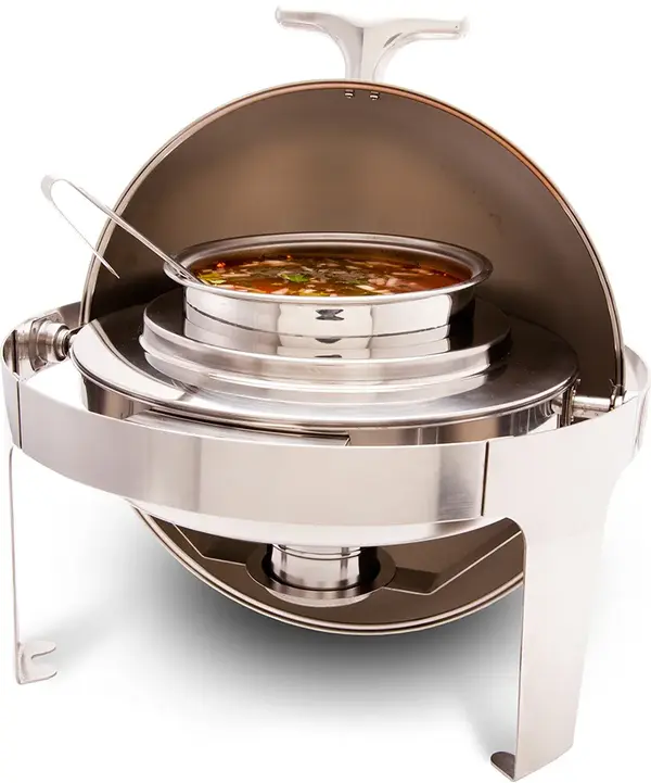 - PWRS-513 Roll-Top Soup Station with 5 Qt Inset