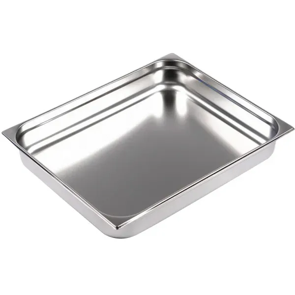 - PWS2110, 4" Deep Stainless Steel Extra Large Double Full Size Steam Table Pan, European Style (Discontinued)