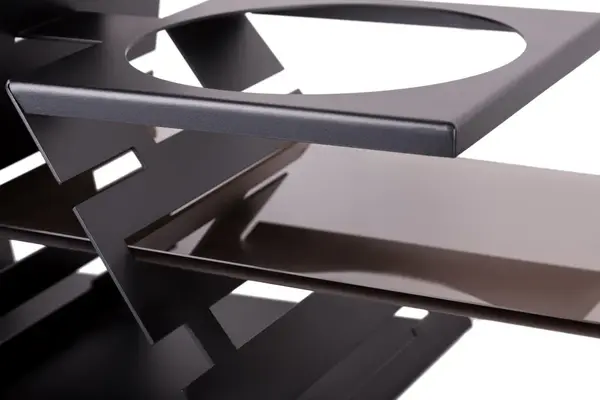 PWT3-W, Multi-Level Buffet Riser for Three-Plates, White Powder Coated Steel