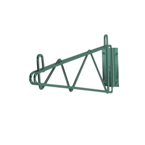 - SB-18GN, 18-Inch Green Epoxy Wire Single Wall Bracket
