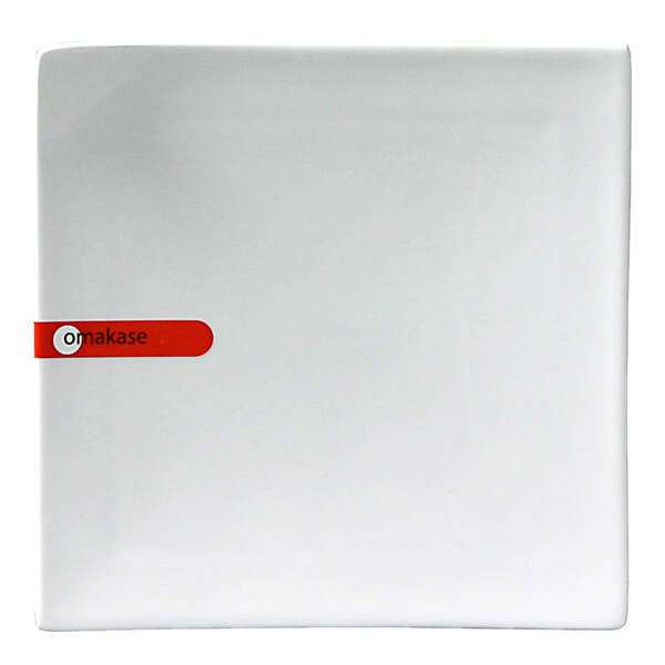 Miya X14014, 6.25" Square White Plate, 48/CS (Discontinued)