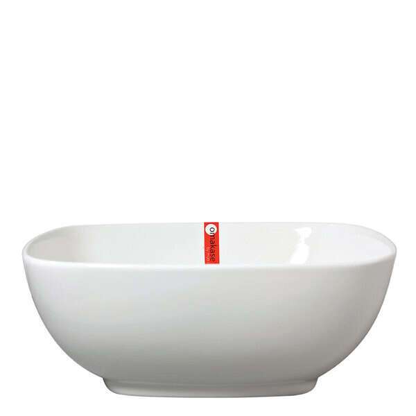 Miya X14020, 8.25" White Square Bowl, 1 DZ