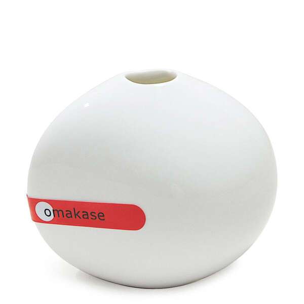 Miya X14030, 3.5"x2.5"x3" White Vase, 120/cs