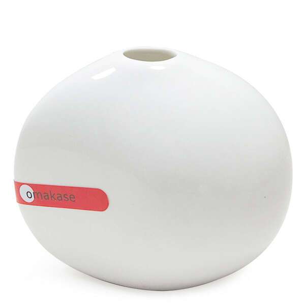 Miya X14031, 4.5"x3"x3.75" White Vase 60/cs (Discontinued)