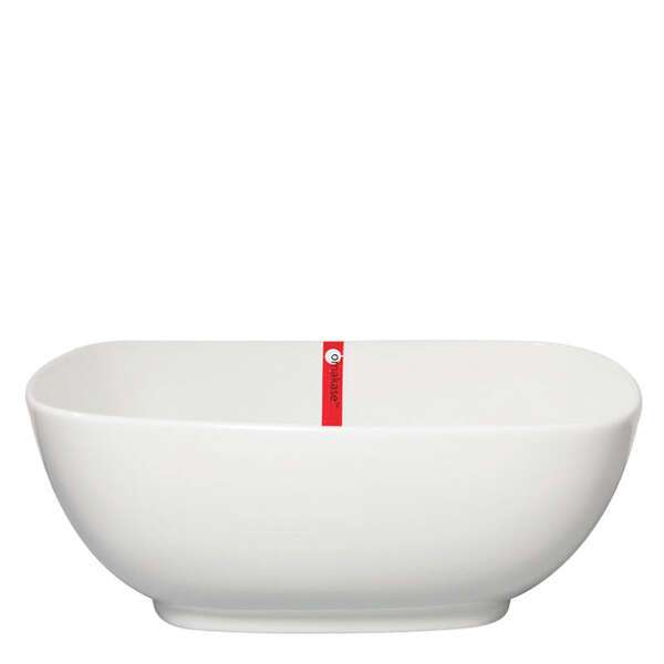Miya X14032, 10" White Square Bowl, 8/CS (Discontinued)