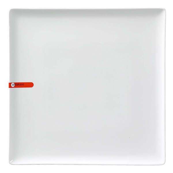 Miya X15005, 11.75" White Square Plate, 24/CS (Discontinued)