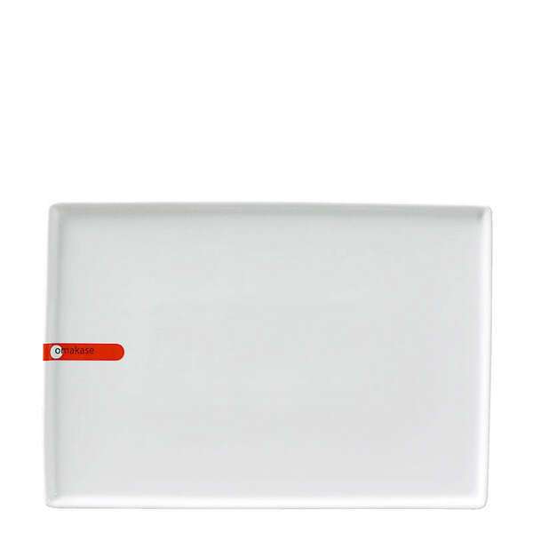 Miya X15010, 10.25"x7" White Rectangular Plate, 24/CS (Discontinued)