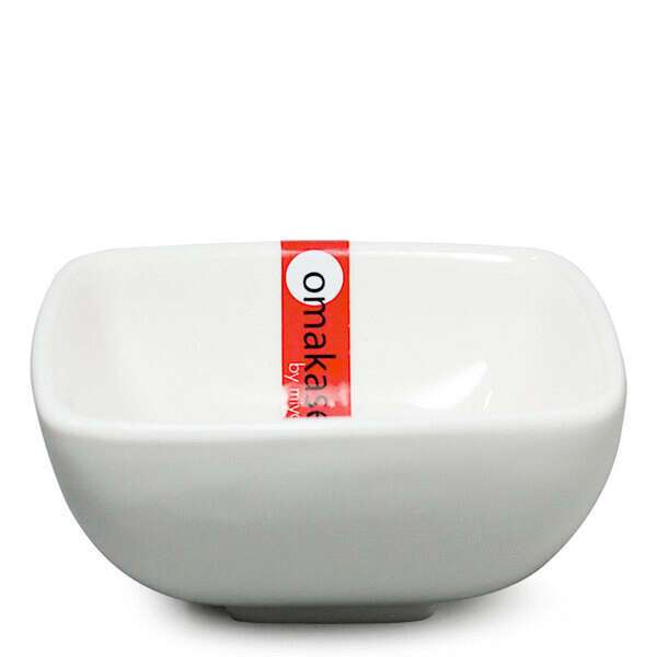 Miya X15020, 2 Oz 3-inch Porcelain White Sauce Dish, 72/CS