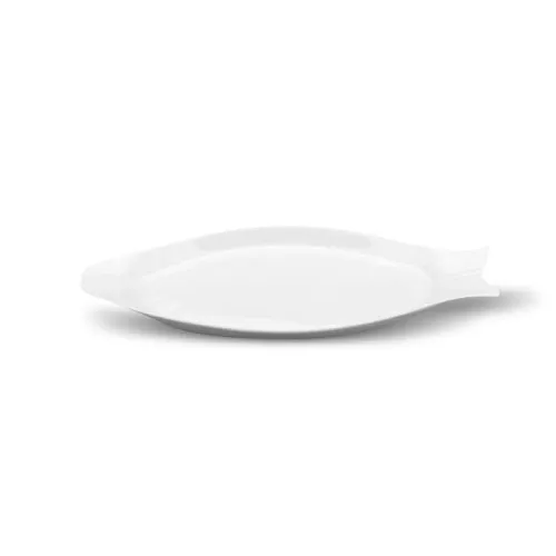 Modern M10916, 16-Inch Porcelain Fish Plate, EA