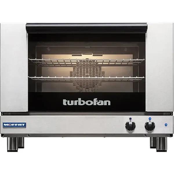 Moffat E27M3-T, Turbofan Single Deck Full Size Electric Convection Oven with Mechanical Controls, 220-240V, 4.7 kW