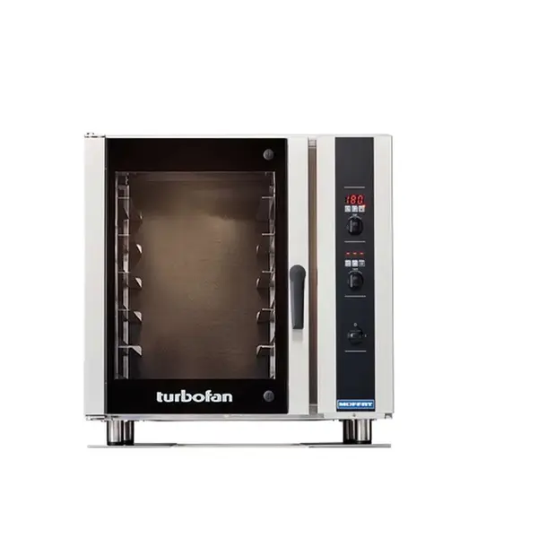 Moffat E35D6-26-T, Turbofan Single Deck Full Size Digital Convection Oven with Steam Injection, 220-240V, 12.5 kW