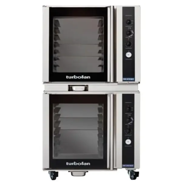 Moffat P85M8-2, 91-inch Turbofan Double Stacked 16 Tray Electric Manual Proofer/Holding Cabinet