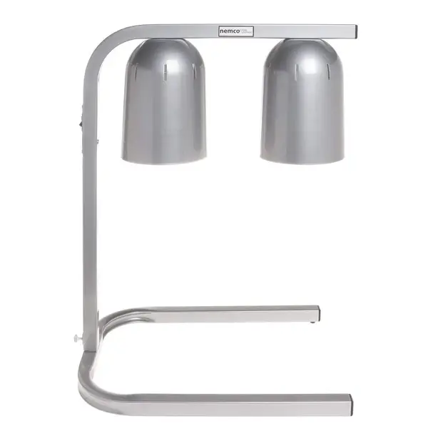 Nemco 6000A-2, Two Bulb Freestanding Heat Lamp, 120V