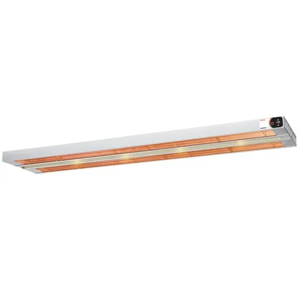 Nemco 6150-36-D, 36-inch Dual Infrared Strip Warmer with Toggle Controls, 1700W