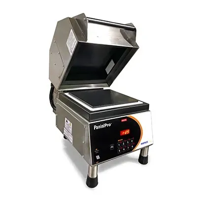 Nemco 6900A-208-FF, PaniniPro Single High-Speed Panini Press with Flat Plates, 208V
