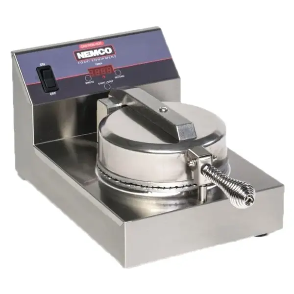 Nemco 7030A-240, 10-inch Single Grid Waffle Cone Maker, 240V